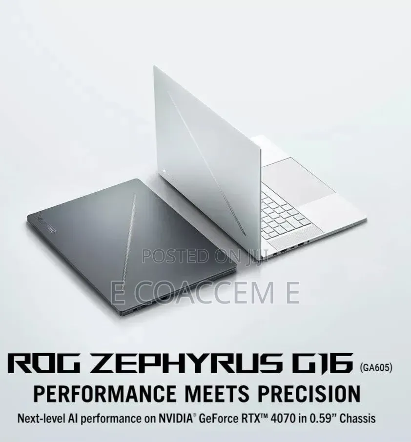 New Laptop Asus ROG Zephyrus G16 16GB Intel Core Ultra 9 SSD 1T