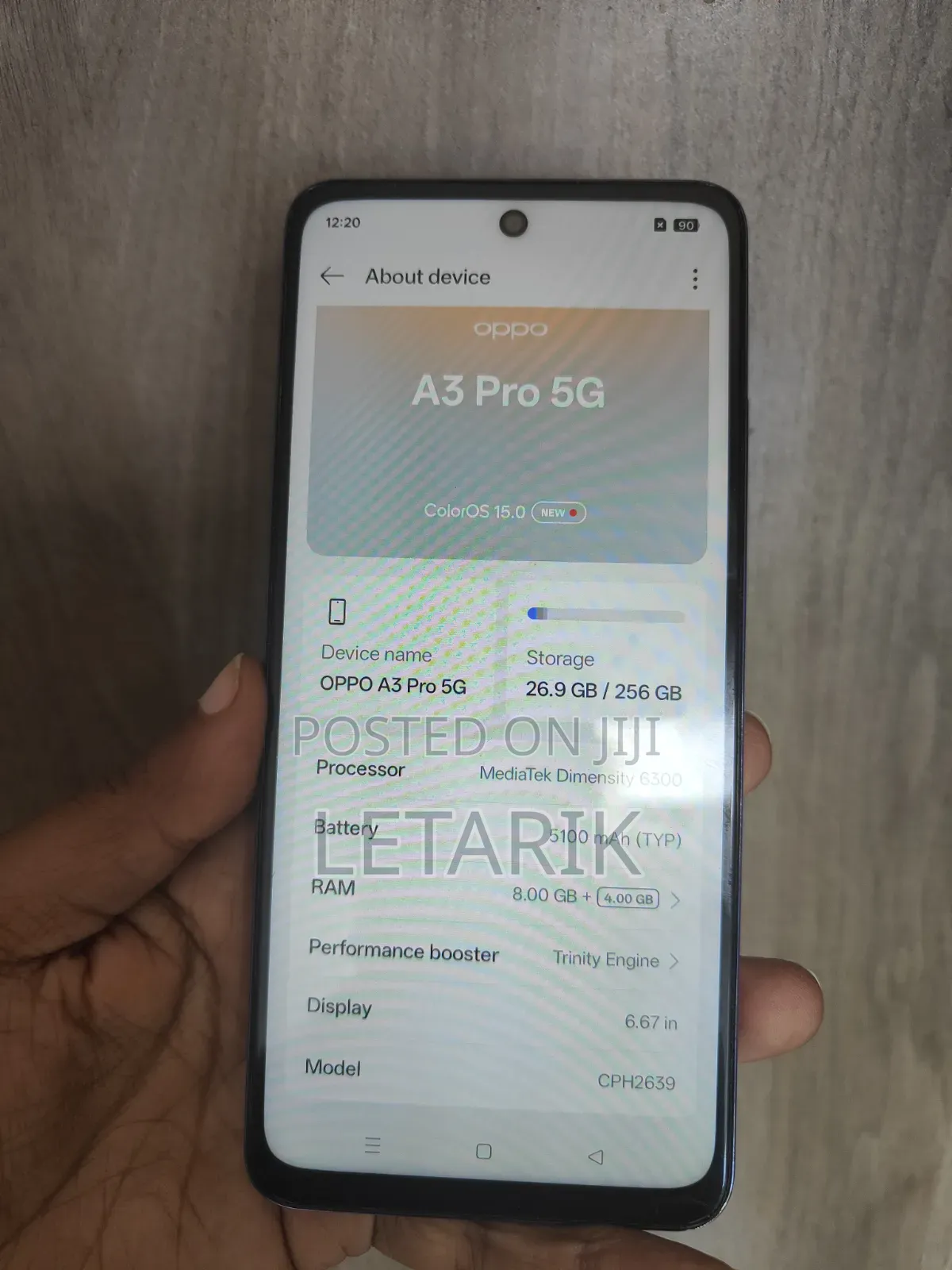 Oppo A5 5G 256 GB Purple