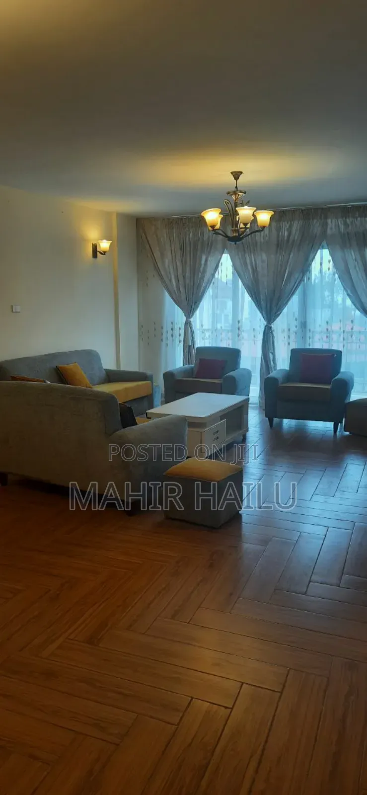 Furnished 2bdrm House in Raal, Bole for rent