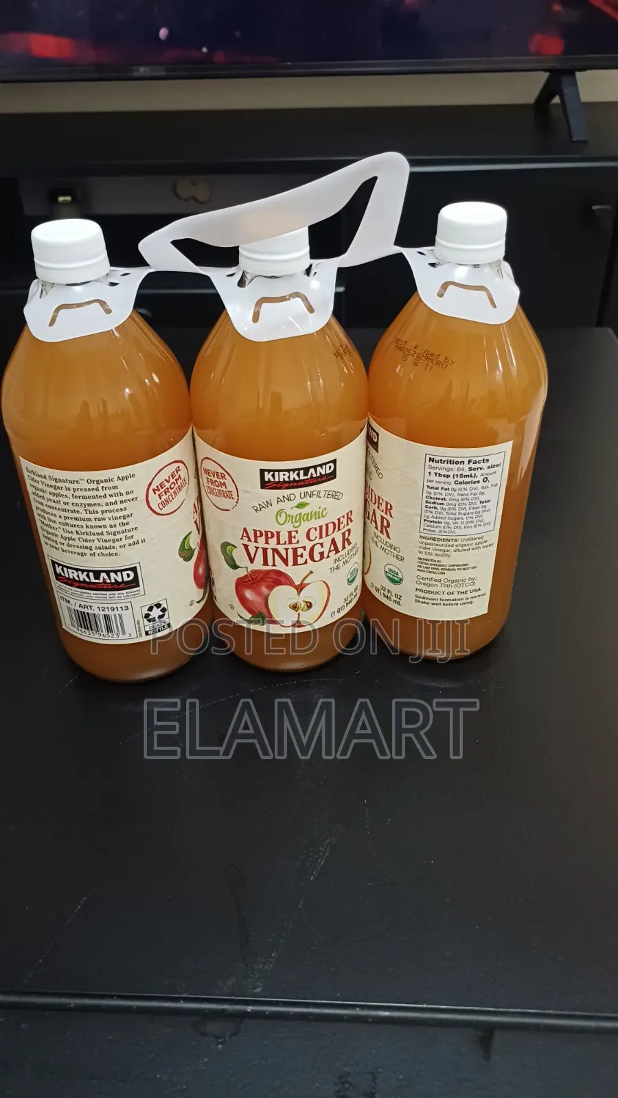 Kirkland Signature Organic Apple Cider Vinegar