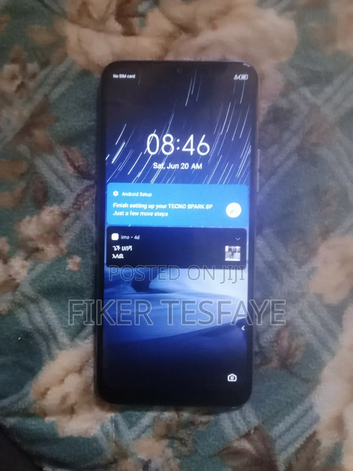 Tecno Spark 8P 128 GB Black