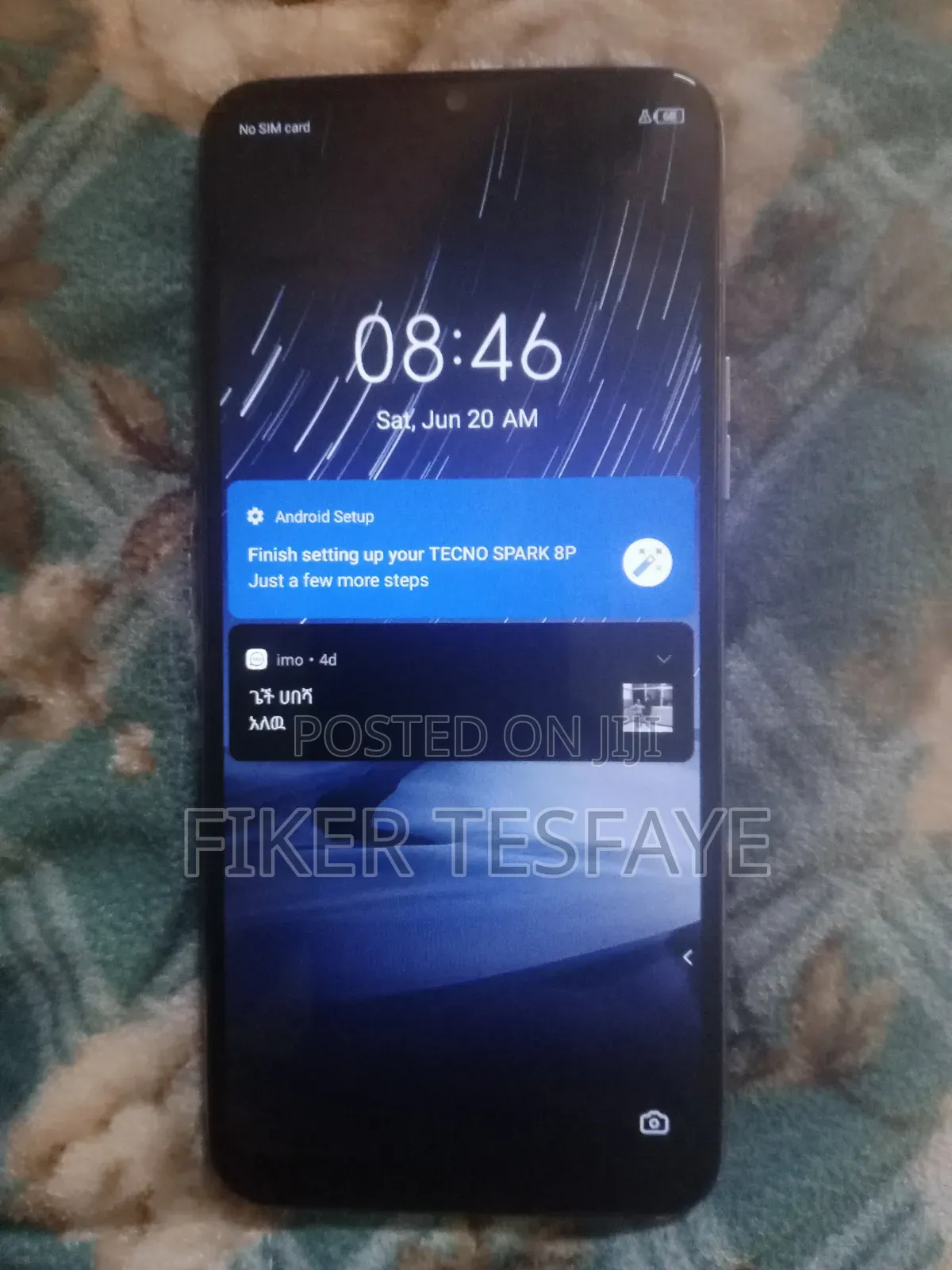 Tecno Spark 8P 128 GB Black