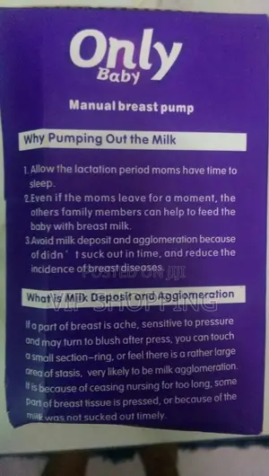 Baby Manual Breast Pump