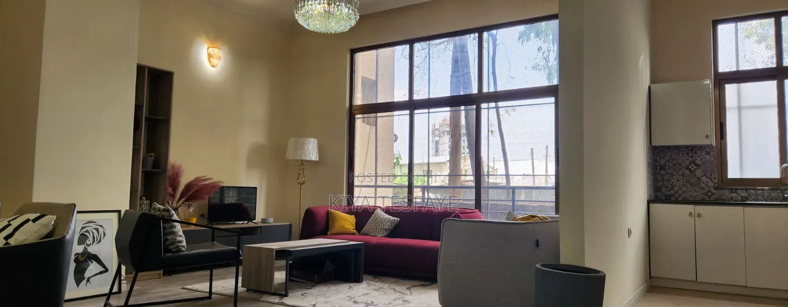 Furnished 3bdrm Apartment in ወሎሰፈር, Bole for sale