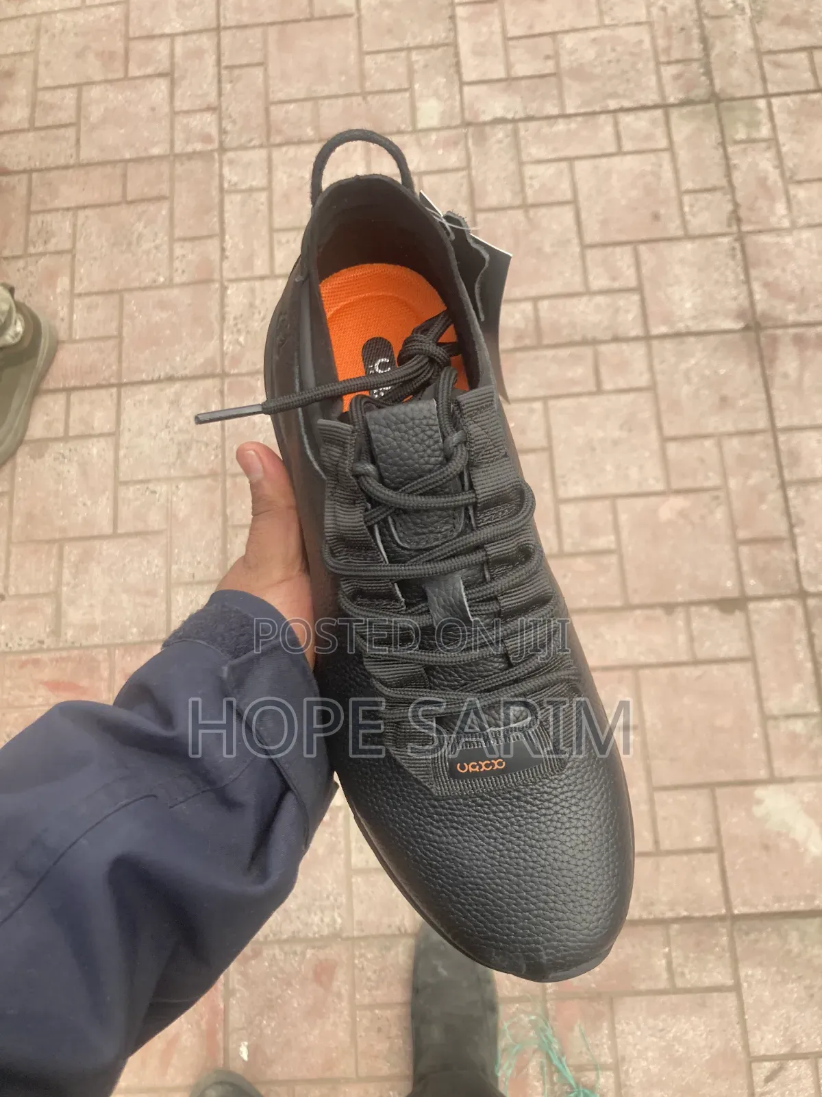 Men's Premium Black Leather Sneakers
