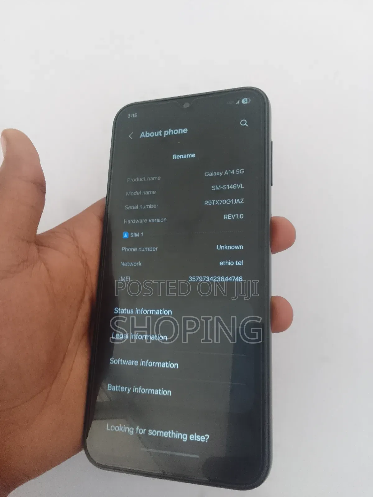 New Samsung Galaxy A14 64 GB Black
