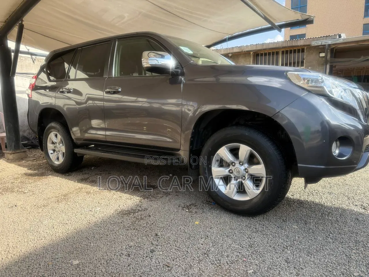 Toyota Land Cruiser Prado 2015 Gray