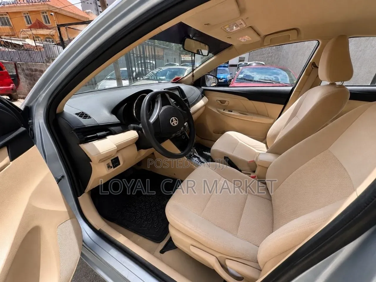 Toyota Yaris 2014 Blue