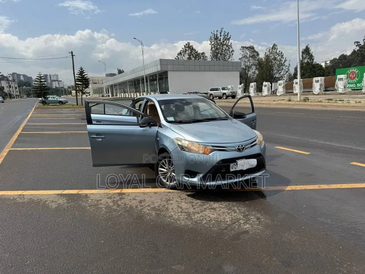 Toyota Yaris 2014 Blue