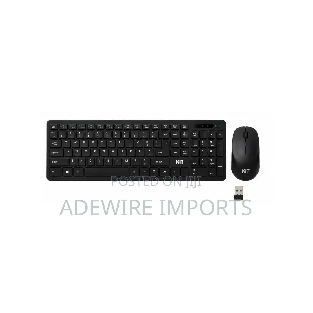 Kit Wireless Keyboard and Mouse With Vat