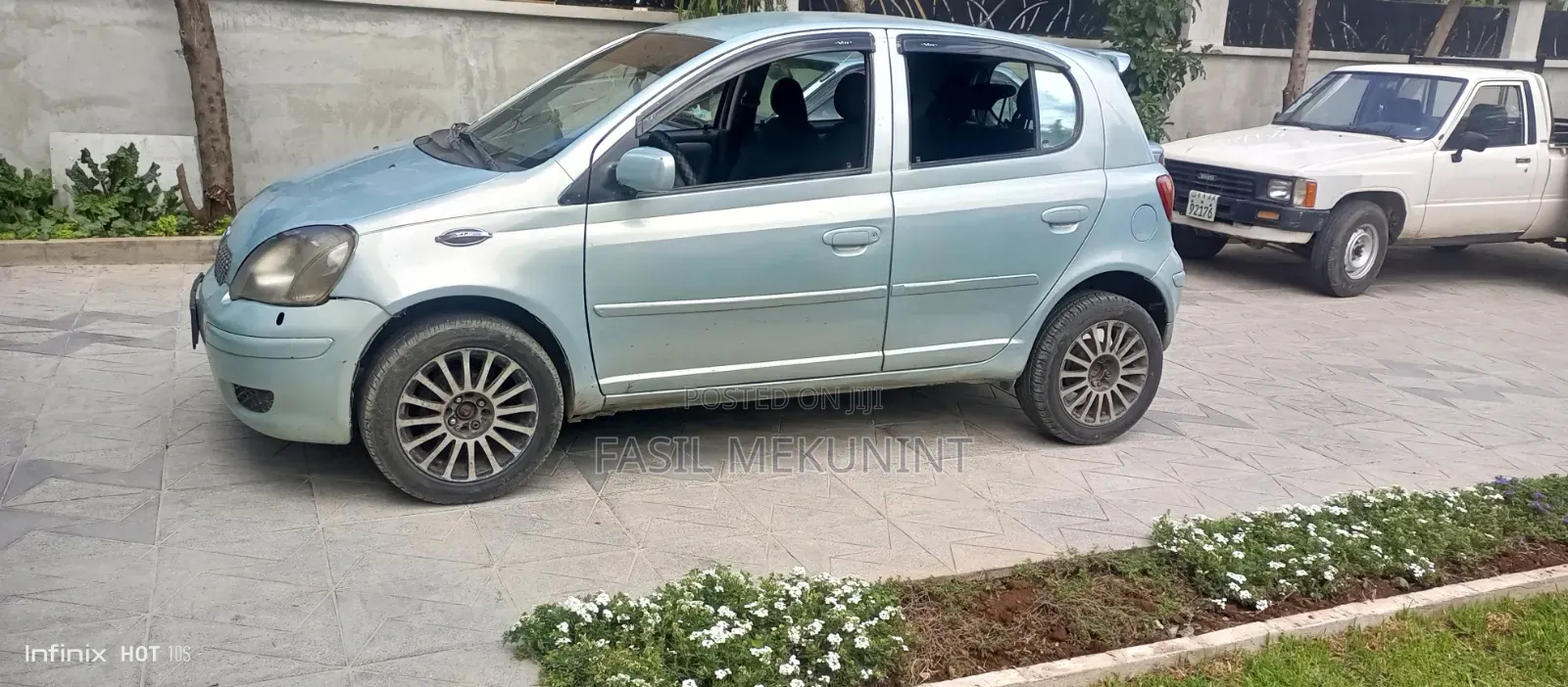 Toyota Yaris 2003 Blue