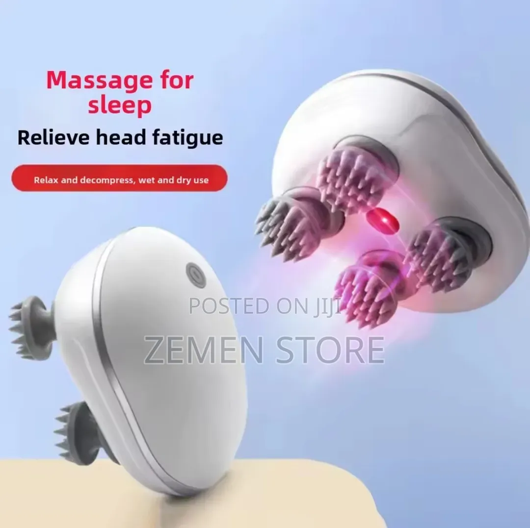 Electric Smart Scalp Massager-Portable Waterproof Body Head Massage