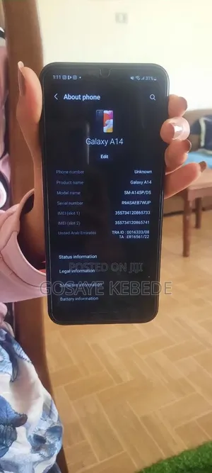 New Samsung Galaxy A14 128 GB Black