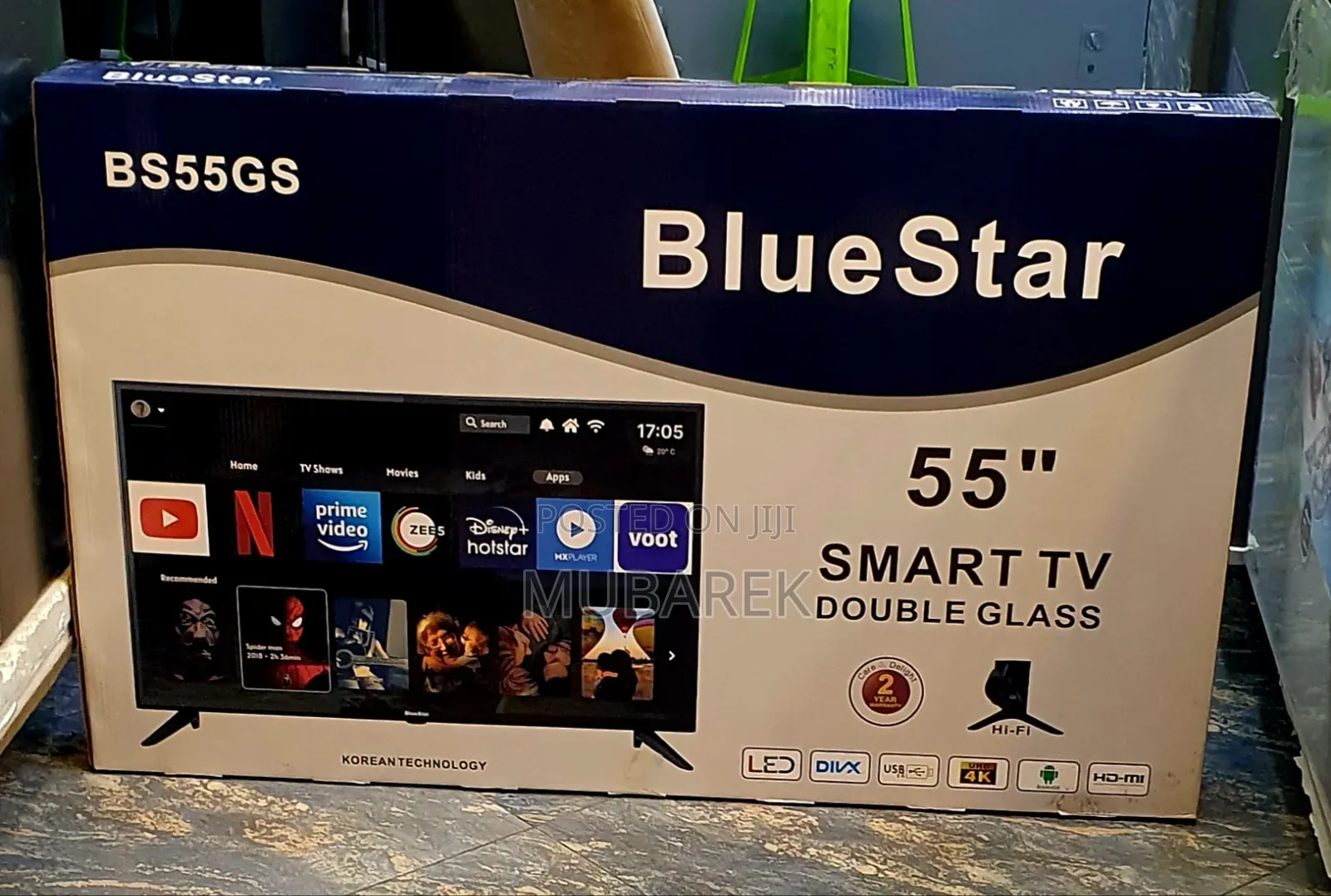 Belu Star 55inche Tv
