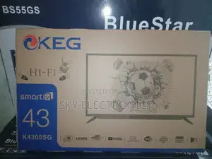 Keg 43inch Tv Smart Android New 2025 Model