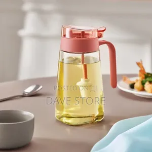 5 Pieces of Glass Spice and Oil Set
