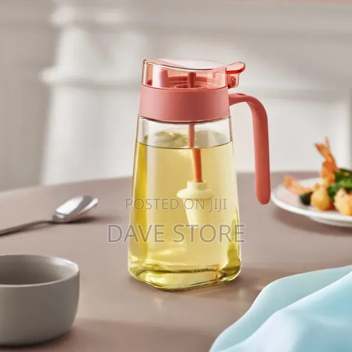 5 Pieces of Glass Spice and Oil Set