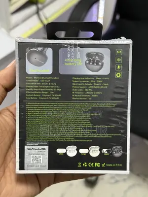 Calus M07max True Wireless Earbuds – Premium Bluetooth 6.0 (Brand New)