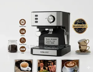 Sokany Espresso Machine | Modern Design Powerful Performance