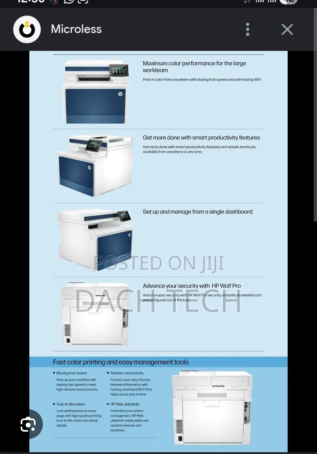 Hp Laserjet 4303 FDW Printer