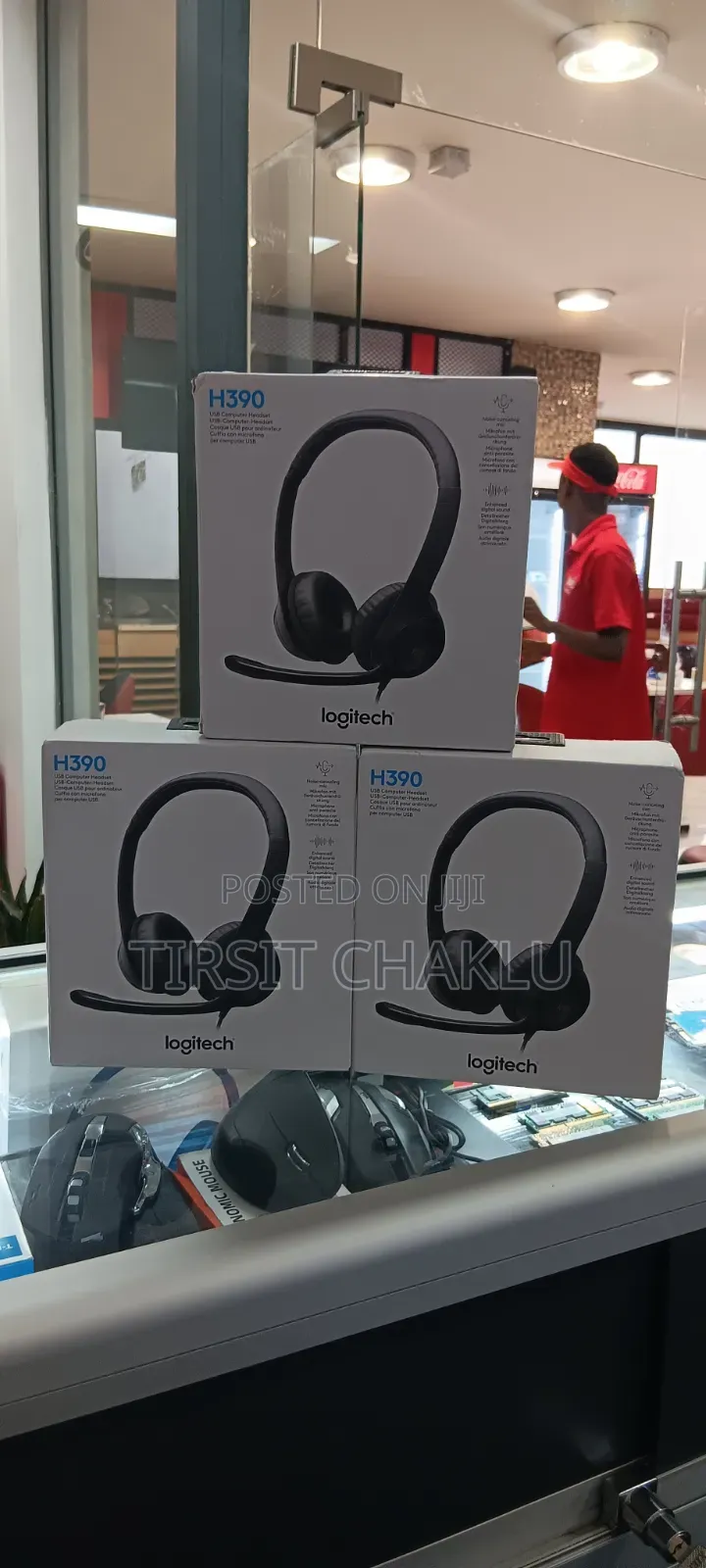 Brand New Packed Logitech Head Set
