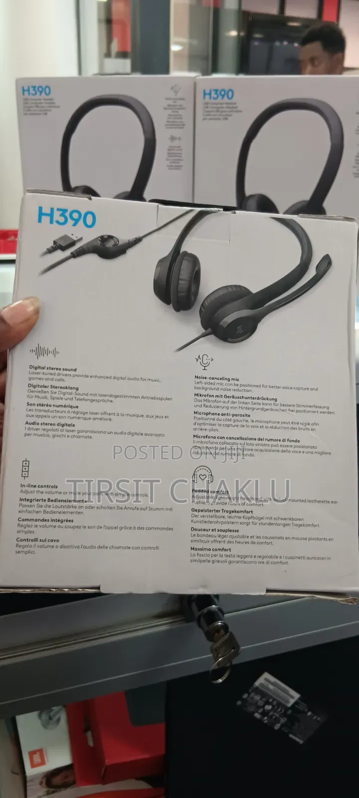 Brand New Packed Logitech Head Set