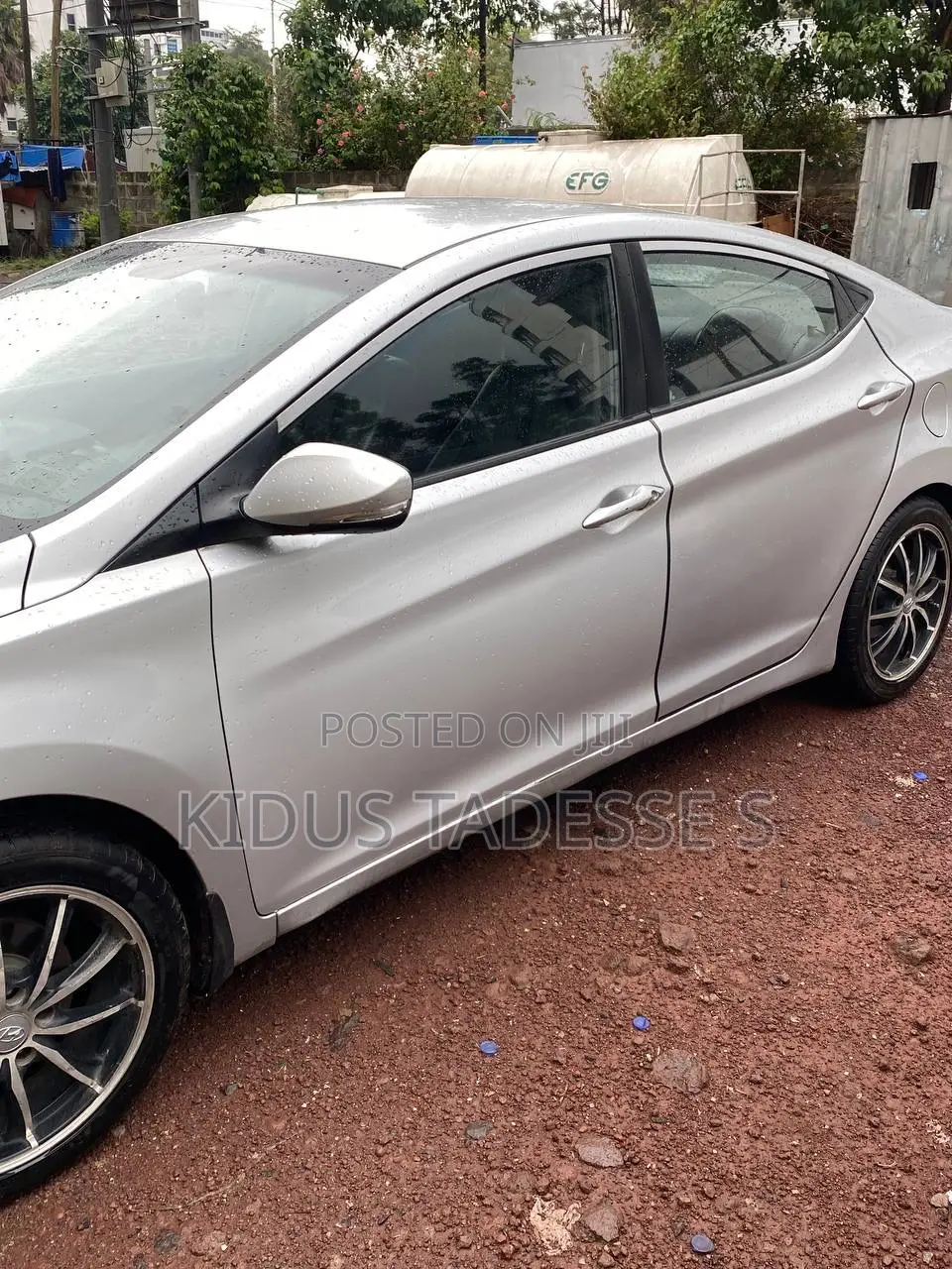 Hyundai Elantra 2013 Silver