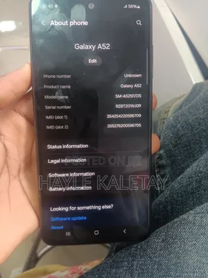 Samsung Galaxy A52 128 GB Black