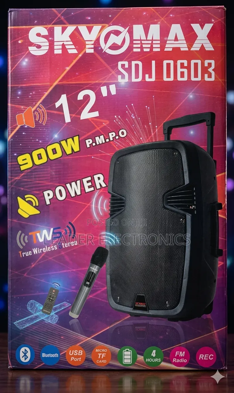 Skymax Portable Speaker System