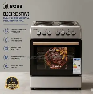Boss 60x60cm Stainless Steel Freestanding Oven Cooker