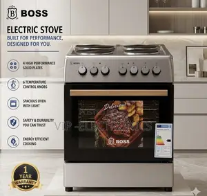 Boss 60x60cm Stainless Steel Freestanding Oven Cooker
