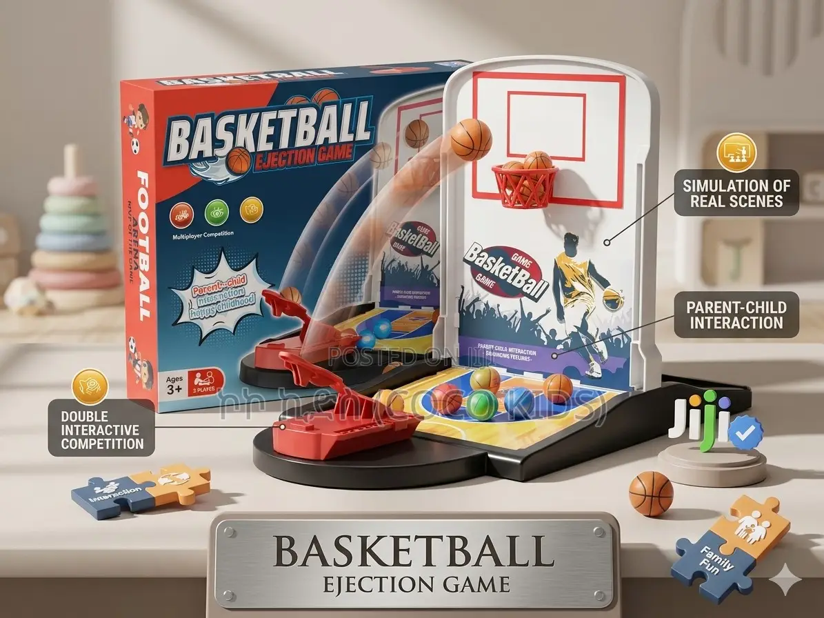 Desktop Basketball Ejection Game – Multi-Player Challenge
