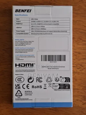 Benfei Usb-C 5-in-1 Multifunctional Hub