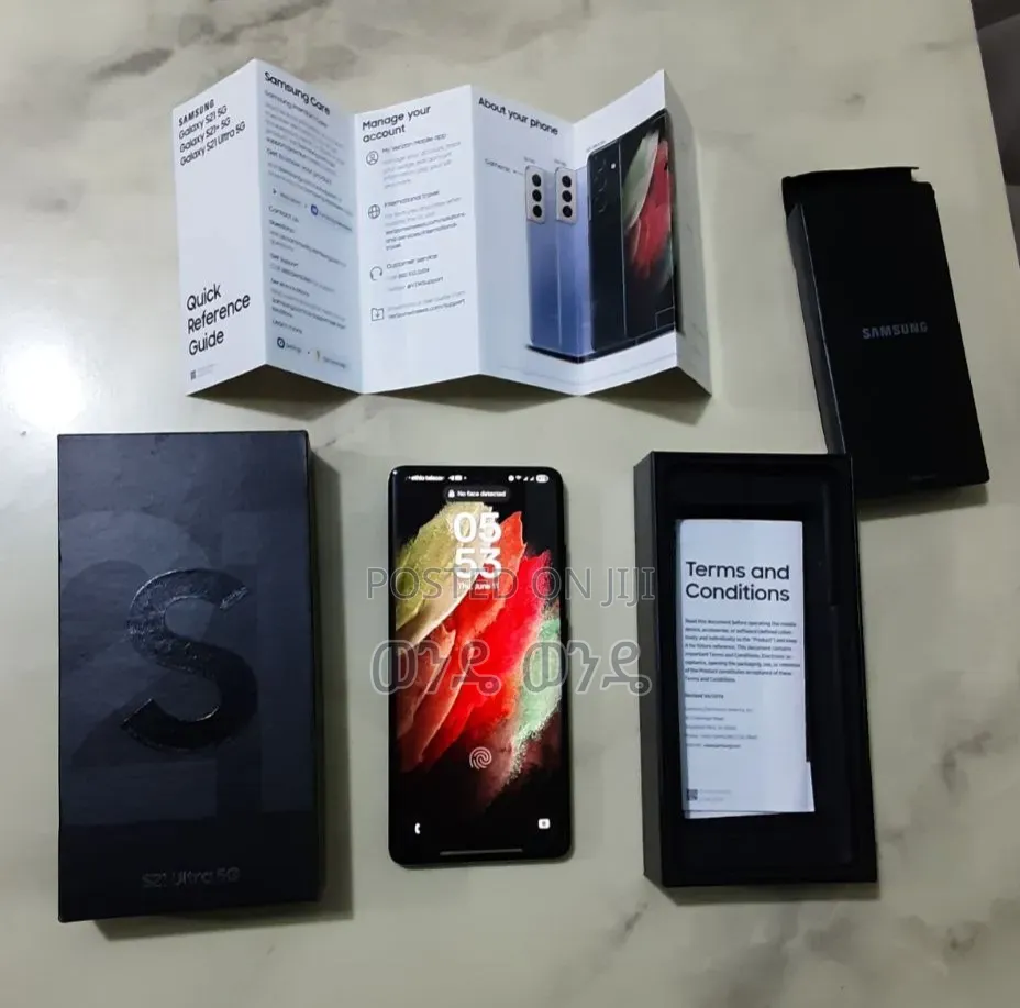 Samsung Galaxy S21 Ultra 5G 128 GB Black