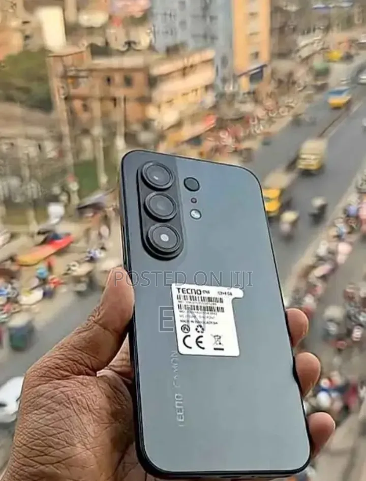 New Tecno Camon 50 256 GB Black