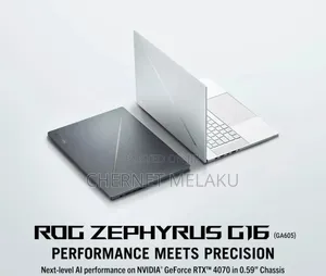 New Laptop Asus ROG Zephyrus G16 16GB Intel Core Ultra 9 SSD 1T