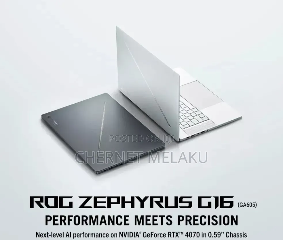 New Laptop Asus ROG Zephyrus G16 16GB Intel Core Ultra 9 SSD 1T