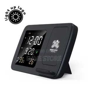 Rise Digital Alarm Clock Wireless Charger