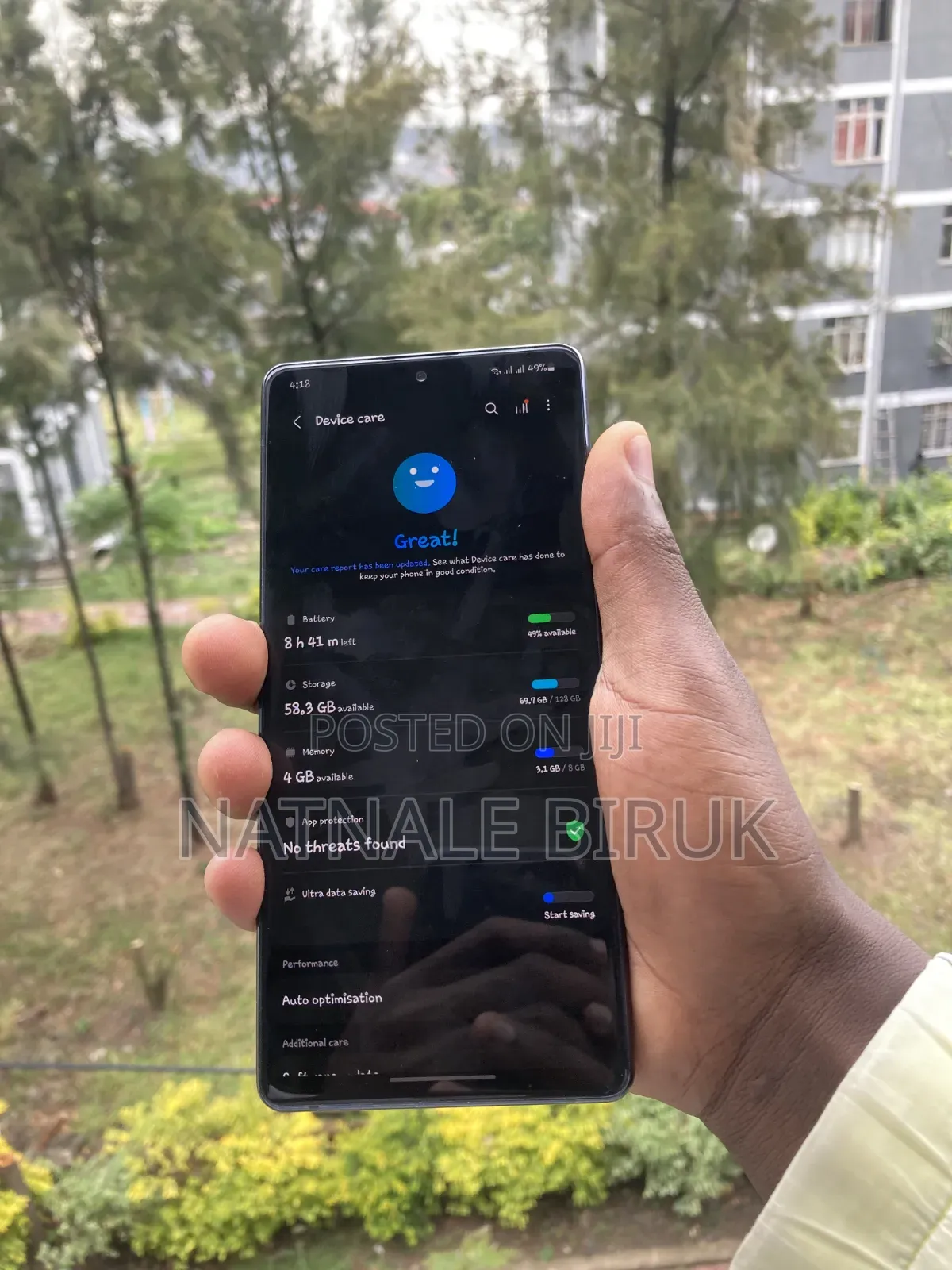 Samsung Galaxy A71 5G 128 GB Gray