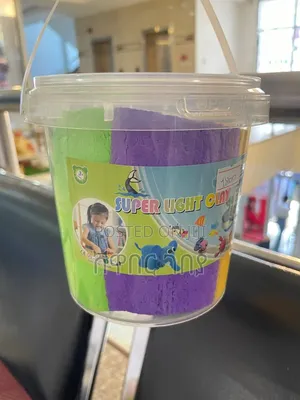 Non-Toxic Super Light Kinetic Sand Air Dry Clay Bucket Set for Kids