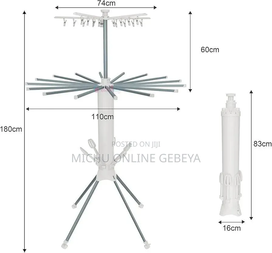 Octopus Foldable Clothes Drying Rack/Free Delivery