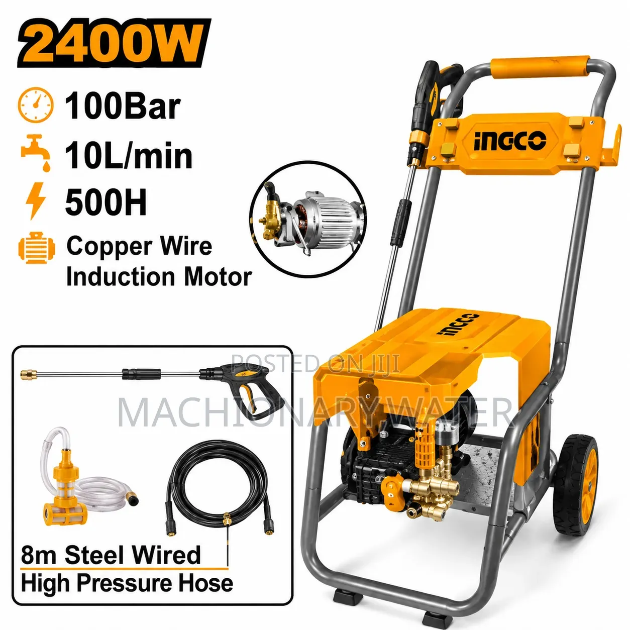 High Pressure Washer Inc-go 2400watt