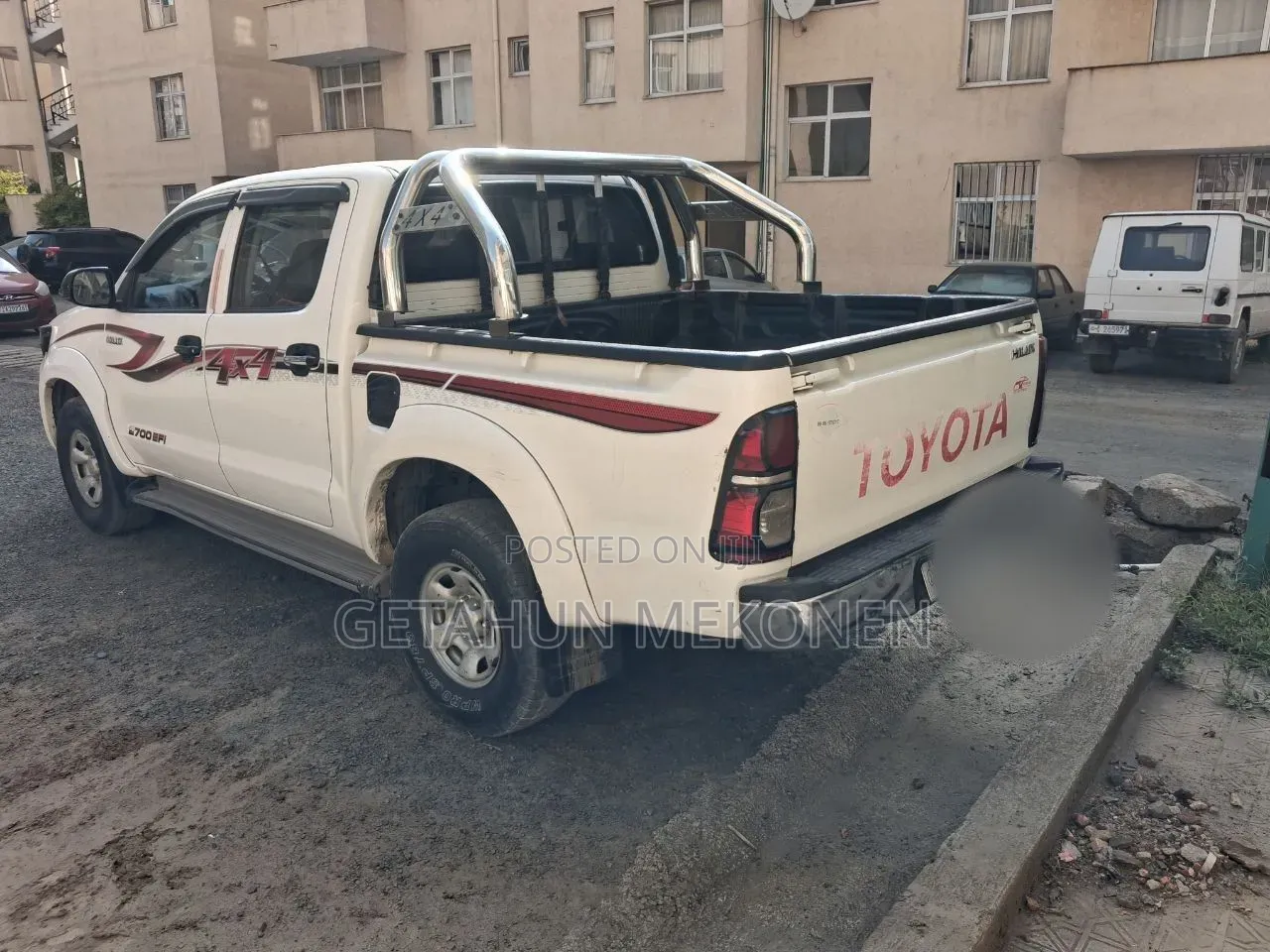 Toyota Hilux 2014 White