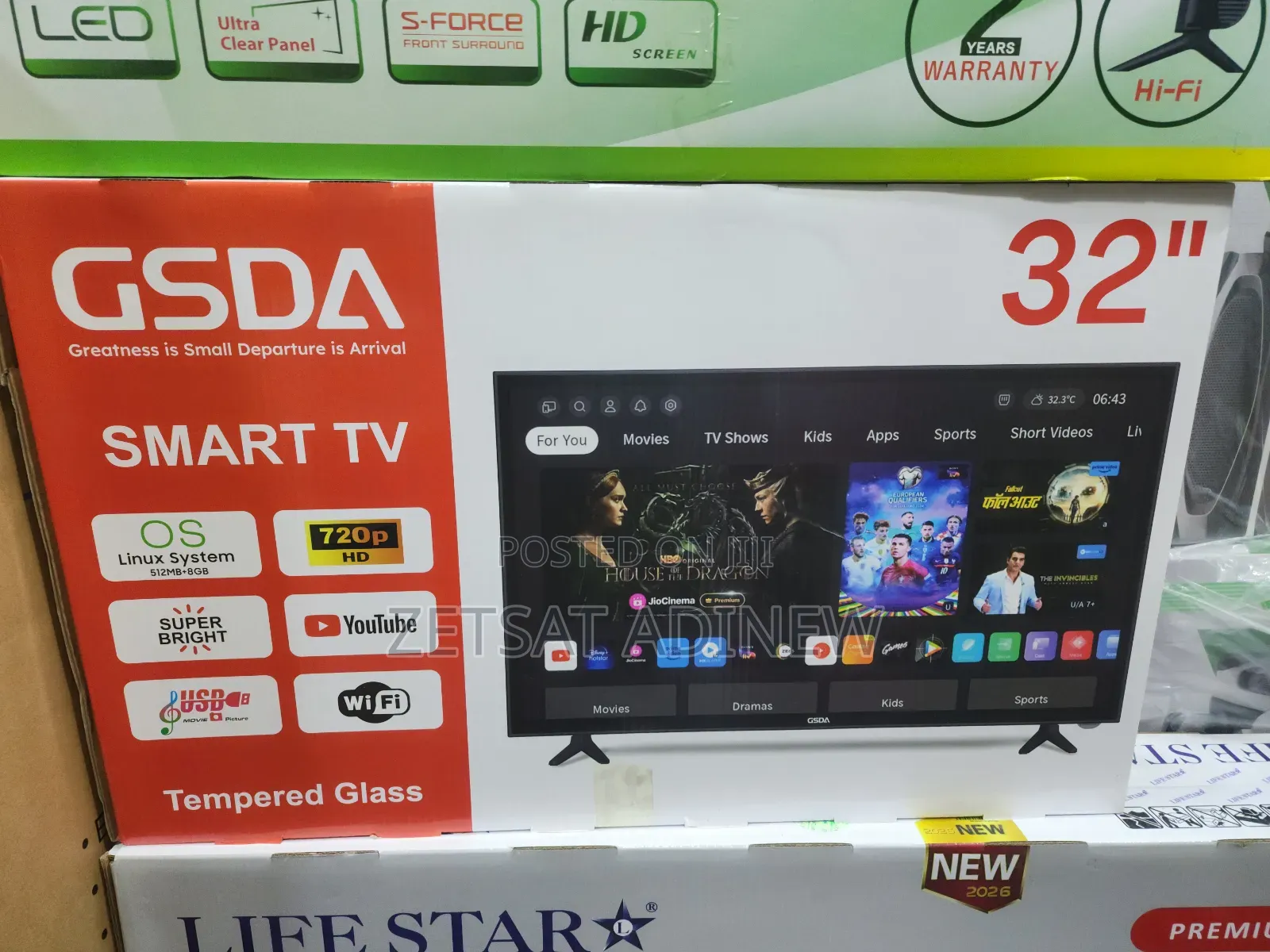 Gsda 32" Smart