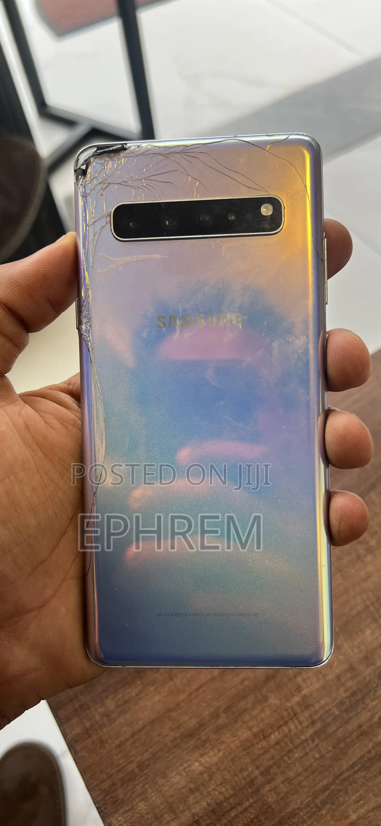Samsung Galaxy S10 5G 256 GB Silver