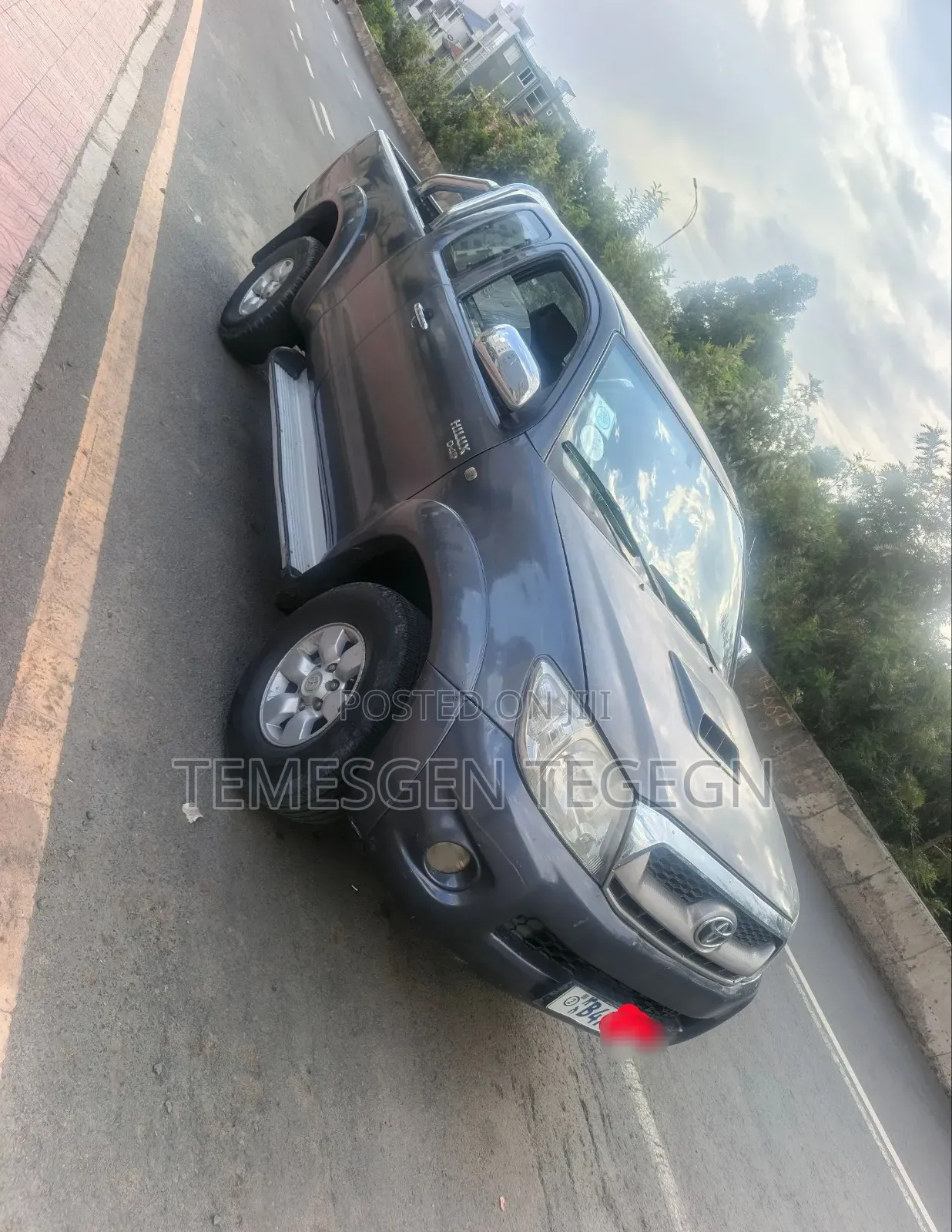 Toyota Hilux 2008 Gray