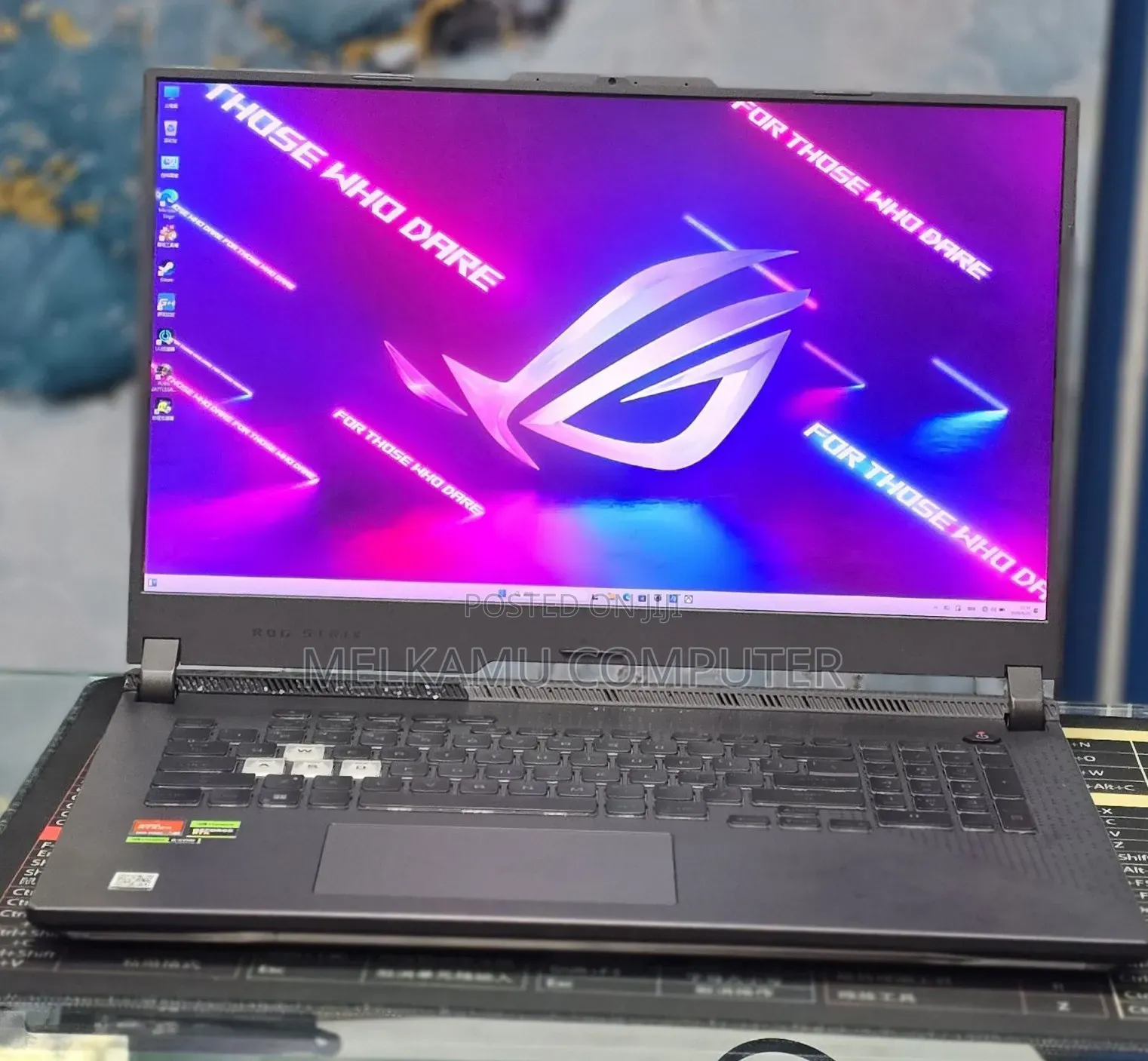 New Laptop Asus ROG Strix G17 16GB AMD Ryzen 9 SSD 1T