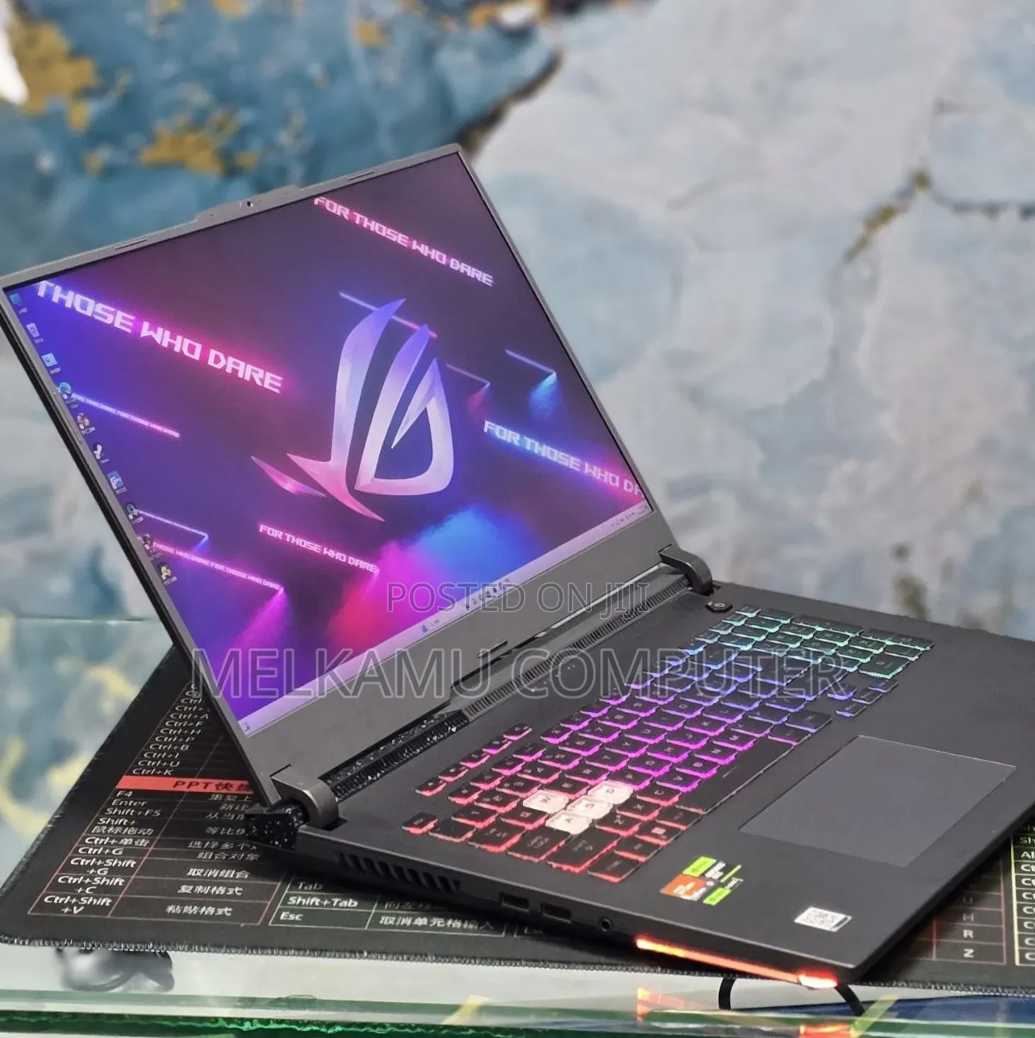 New Laptop Asus ROG Strix G17 16GB AMD Ryzen 9 SSD 1T