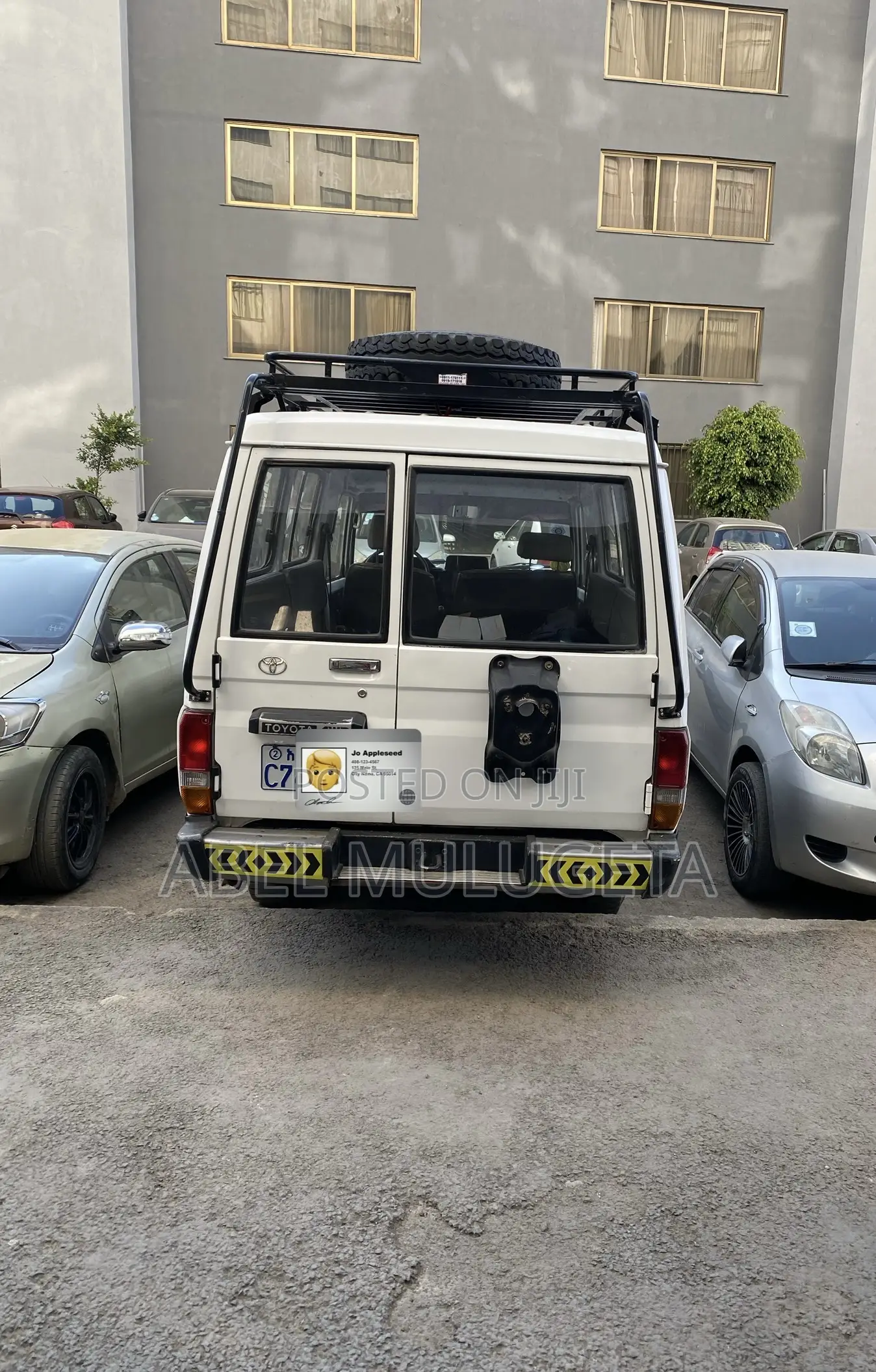 Toyota Land Cruiser 70 1995 White