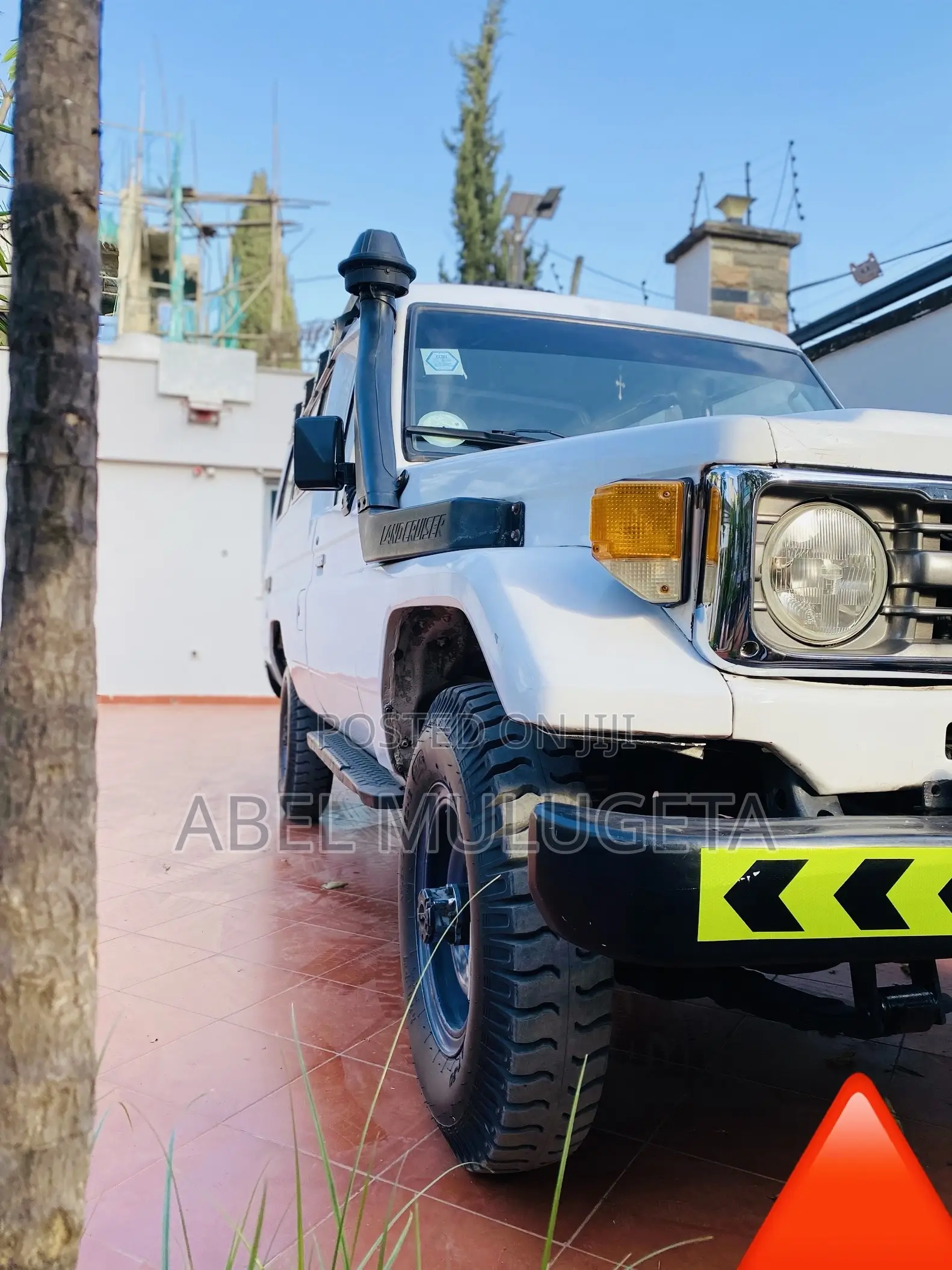 Toyota Land Cruiser 70 1995 White